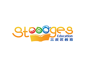 周耀辉的三皮匠教育 Stoooges Educationlogo设计