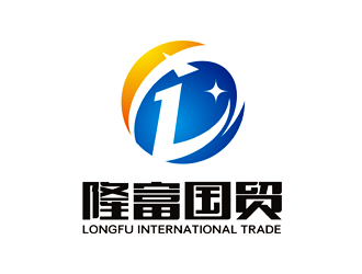 谭家强的隆富国贸logo设计
