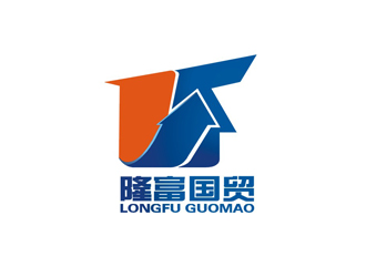 林晟广的隆富国贸logo设计
