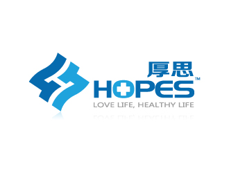 杨勇的中文：厚思；英文：Hopeslogo设计