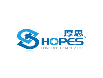 杨勇的中文：厚思；英文：Hopeslogo设计