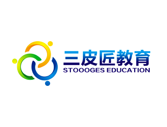 谭家强的三皮匠教育 Stoooges Educationlogo设计