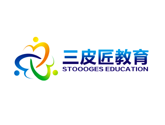 谭家强的三皮匠教育 Stoooges Educationlogo设计