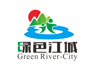 廖燕峰的“绿色江城”LOGOlogo设计