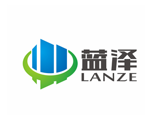 廖燕峰的苏州蓝泽节能建材有限公司（蓝泽）logo设计