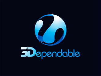谭家强的3Dependablelogo设计