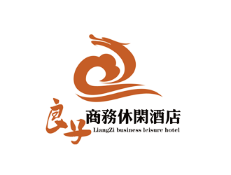 良子商务休闲酒店logo设计