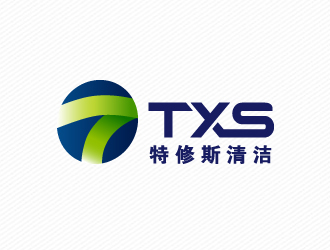 文大为的石家庄特修斯清洁用品销售有限公司logo设计