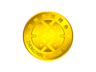 张发国的郑州黄河鲤鱼logo设计