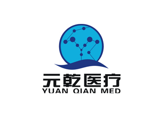 许明慧的元乾医疗logo设计