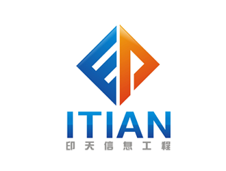 杨占斌的印天信息工程(上海)有限公司logo设计