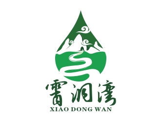 何嘉健的霄洞湾logo设计