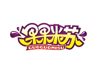 曾翼的果果米苏 甜品店logo设计