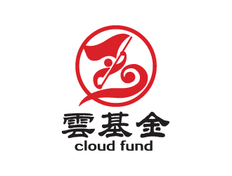 秦晓东的雲基金  cloud fundlogo设计