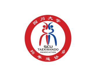 四川大学跆拳道协会logo设计