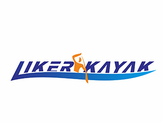 AR科技核心～雪狐设计的Liker kayak 水上体育用品logo设计