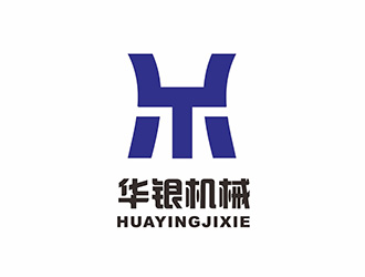 AR科技核心~雪狐设计的东莞市华银机械设备有限公司logo设计