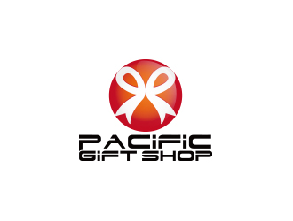 何锦江的pacific gift shop    太平洋礼品商场logo设计