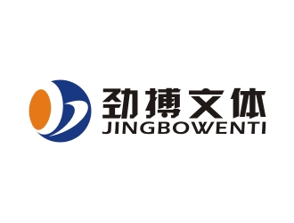 何嘉健的劲搏文体logo设计