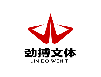 张发国的劲搏文体logo设计