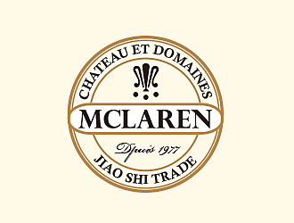 孙红印的迈克莱伦酒庄 McLaren Winelogo设计