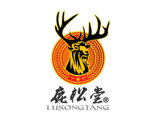 郭庆忠的鹿松堂logo设计