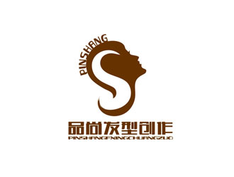 郭庆忠的品尚发型创作logo设计