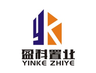 曾翼的盈科置业logo设计