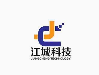 孙红印的江城科技logo设计