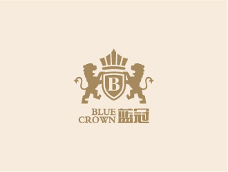 蓝冠LOGO设计 - LOGO123
