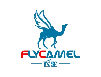 何嘉健的FLYCAMEL飞驼LED灯具logo设计