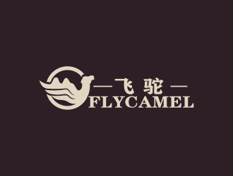 周金进的FLYCAMEL飞驼LED灯具logo设计