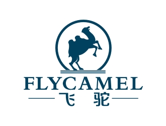 曾翼的FLYCAMEL飞驼LED灯具logo设计