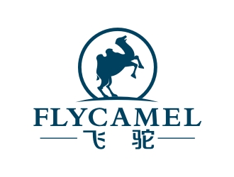 曾翼的FLYCAMEL飞驼LED灯具logo设计