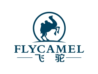 曾翼的FLYCAMEL飞驼LED灯具logo设计
