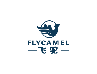 周金进的FLYCAMEL飞驼LED灯具logo设计