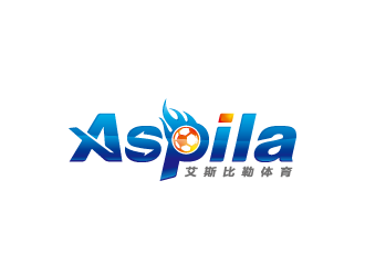 周金进的aspila 体育经纪公司logo设计