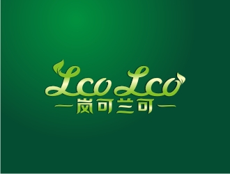 何嘉健的岚可兰可 英文名LcoLcologo设计