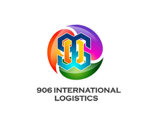 郭庆忠的906 International Logistics Co.,LTDlogo设计