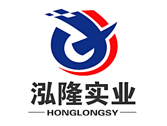 白冰的泓隆HOLO标志logo设计
