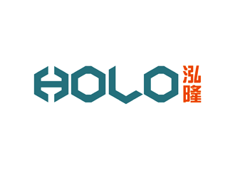 谭家强的泓隆HOLO标志logo设计