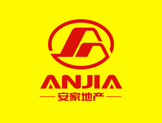 谭家强的安家地产logo设计