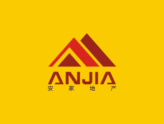 陈波的安家地产logo设计
