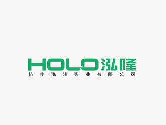 孙红印的泓隆HOLO标志logo设计