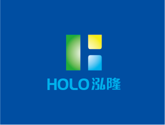 周耀辉的泓隆HOLO标志logo设计