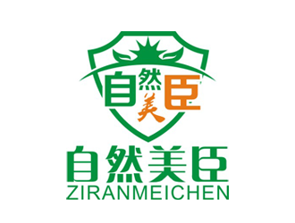杨占斌的自然美臣logo设计