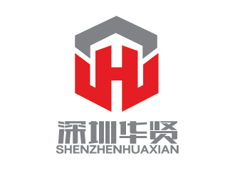 沈大杰的深圳华贤建设工程有限公司logo设计