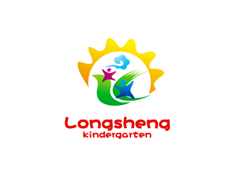 龙胜幼儿园logo设计