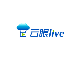 刘祥庆的云眼live高科技logologo设计