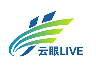 白冰的云眼live高科技logologo设计